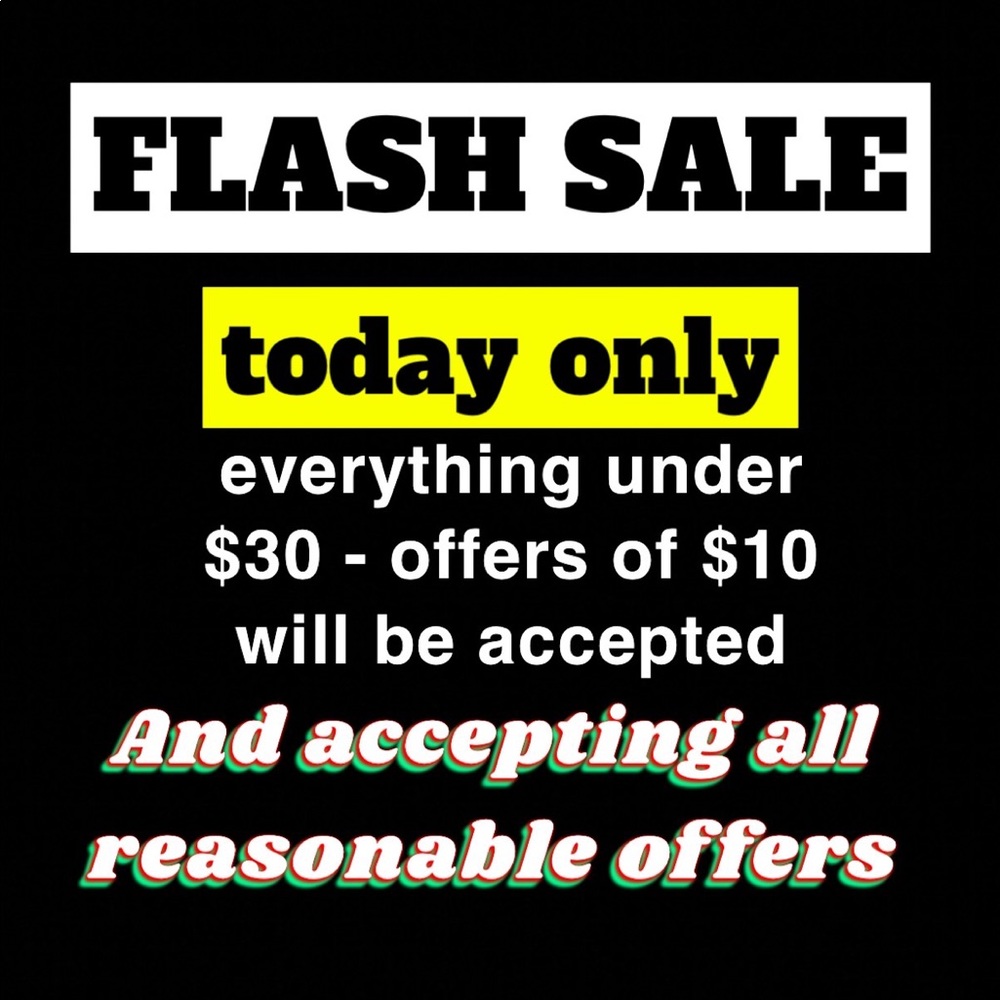 EVERYTHING $10! SUBMIT YOUR OFFERS!